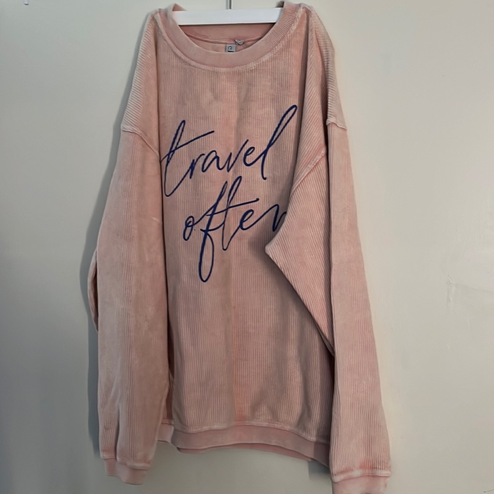 Pink Lily Pink Pullover